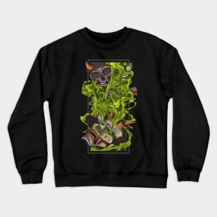 Oni Mask - Release The Soul Crewneck Sweatshirt